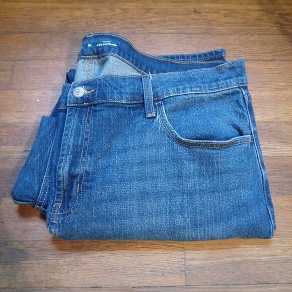 ❤️ Old Navy Women's Boyfriend Jeans - Wow Mid-Rise size 16 ❤️ - Picture 10 of 11